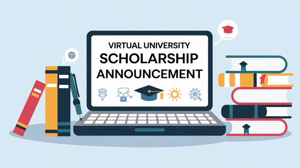 Virtual University Scholarship announcement